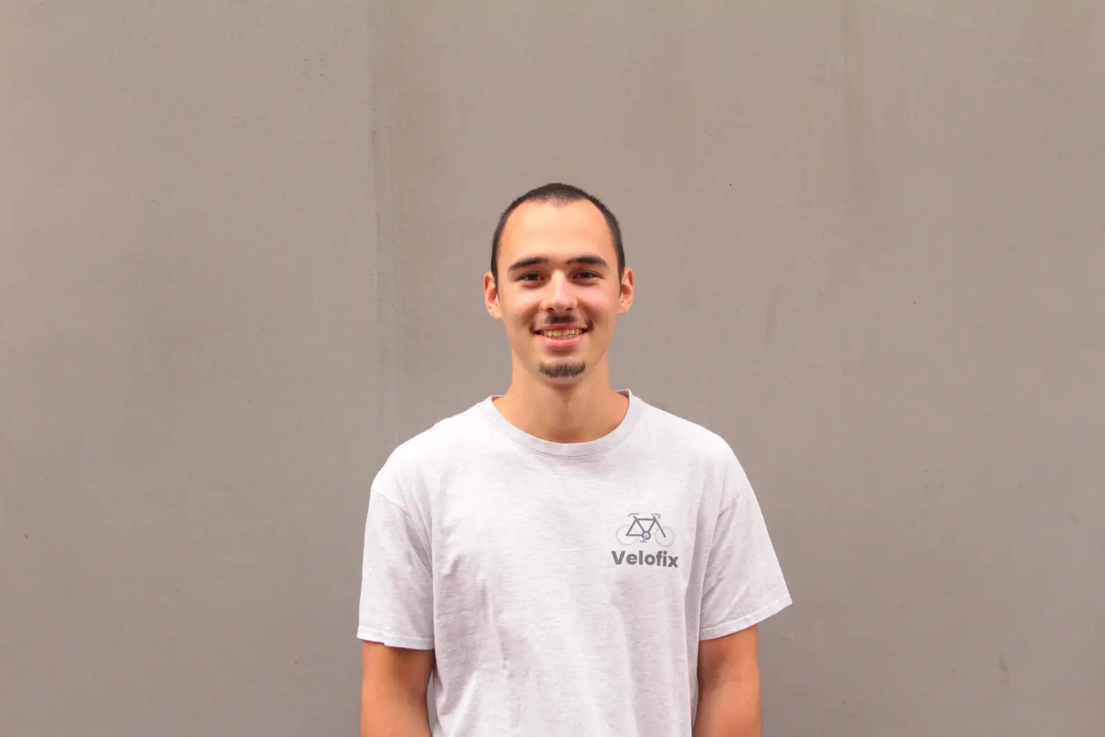 Mauro De Maeyer in zijn Velofix-shirt